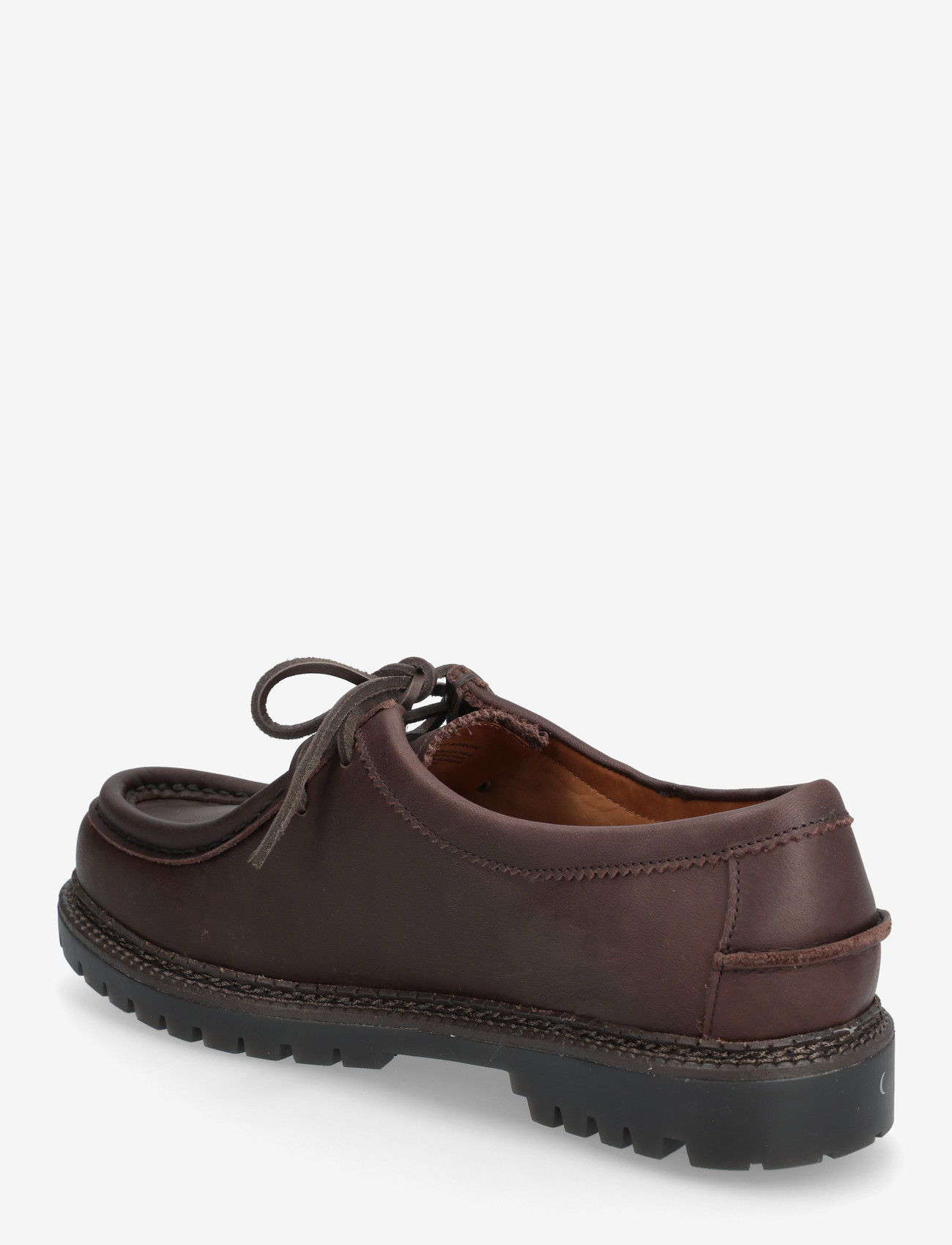 Polo Ralph Lauren - Jett Lug-Sole Leather Moc-Toe Shoe - moc toe sko - dark brown - 2