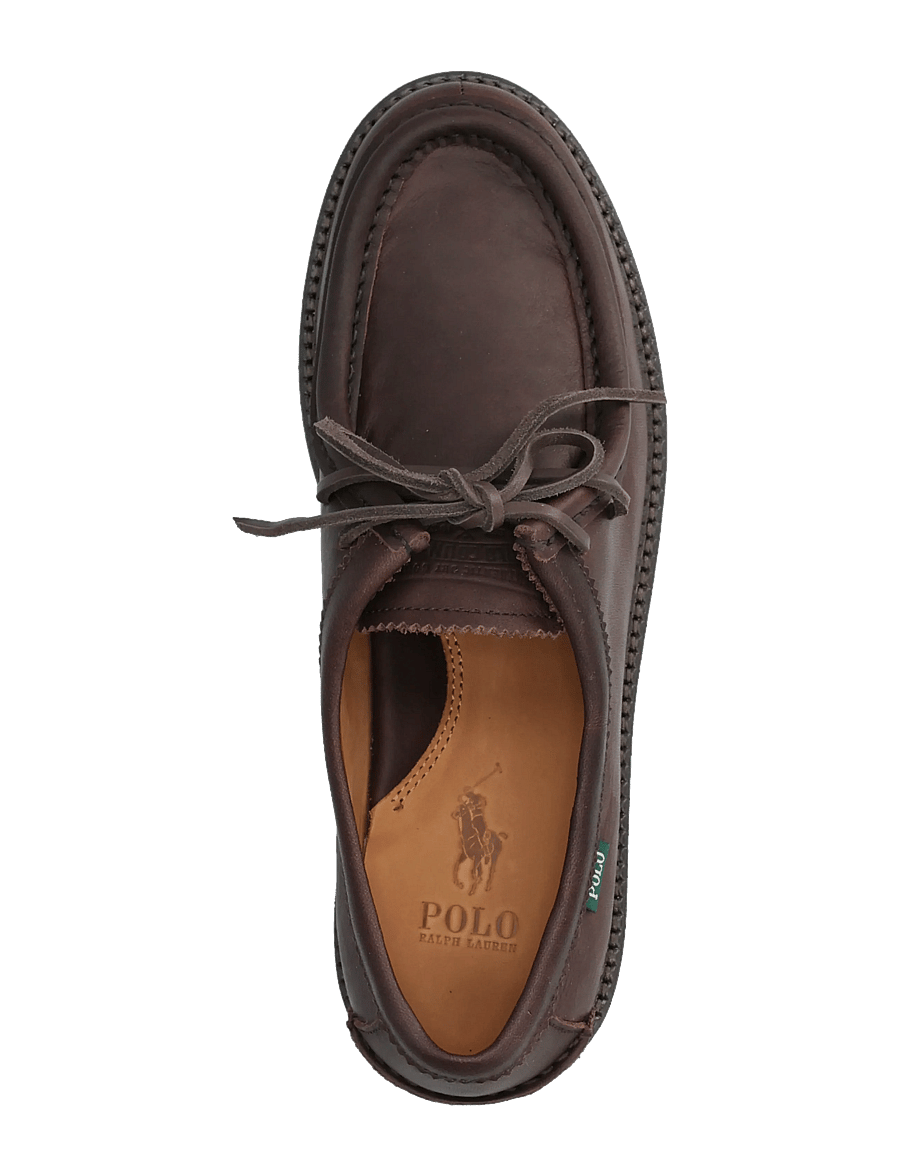 Polo Ralph Lauren - Jett Lug-Sole Leather Moc-Toe Shoe - nach anlass kaufen - dark brown - 3