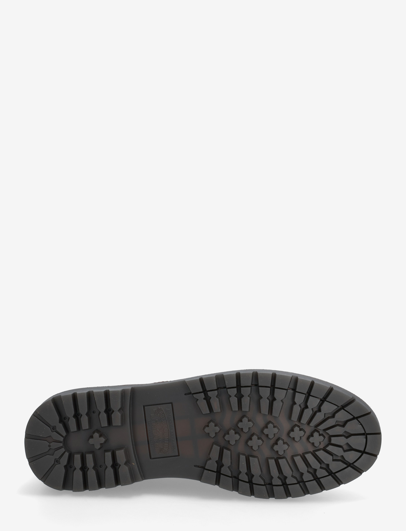 Polo Ralph Lauren - Jett Lug-Sole Leather Moc-Toe Shoe - moc toe sko - dark brown - 4