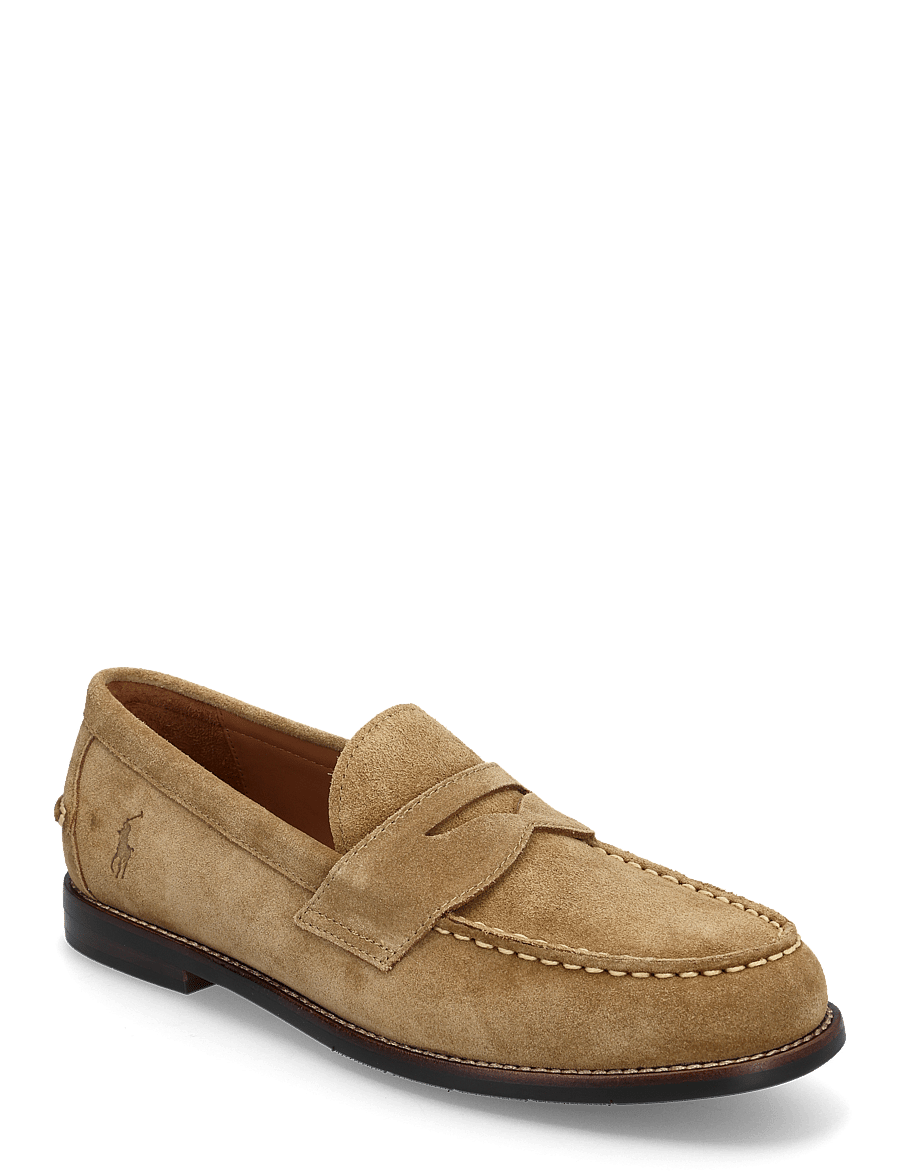 Polo Ralph Lauren - Alston Suede Penny Loafer - shop by occasion - desert tan - 0