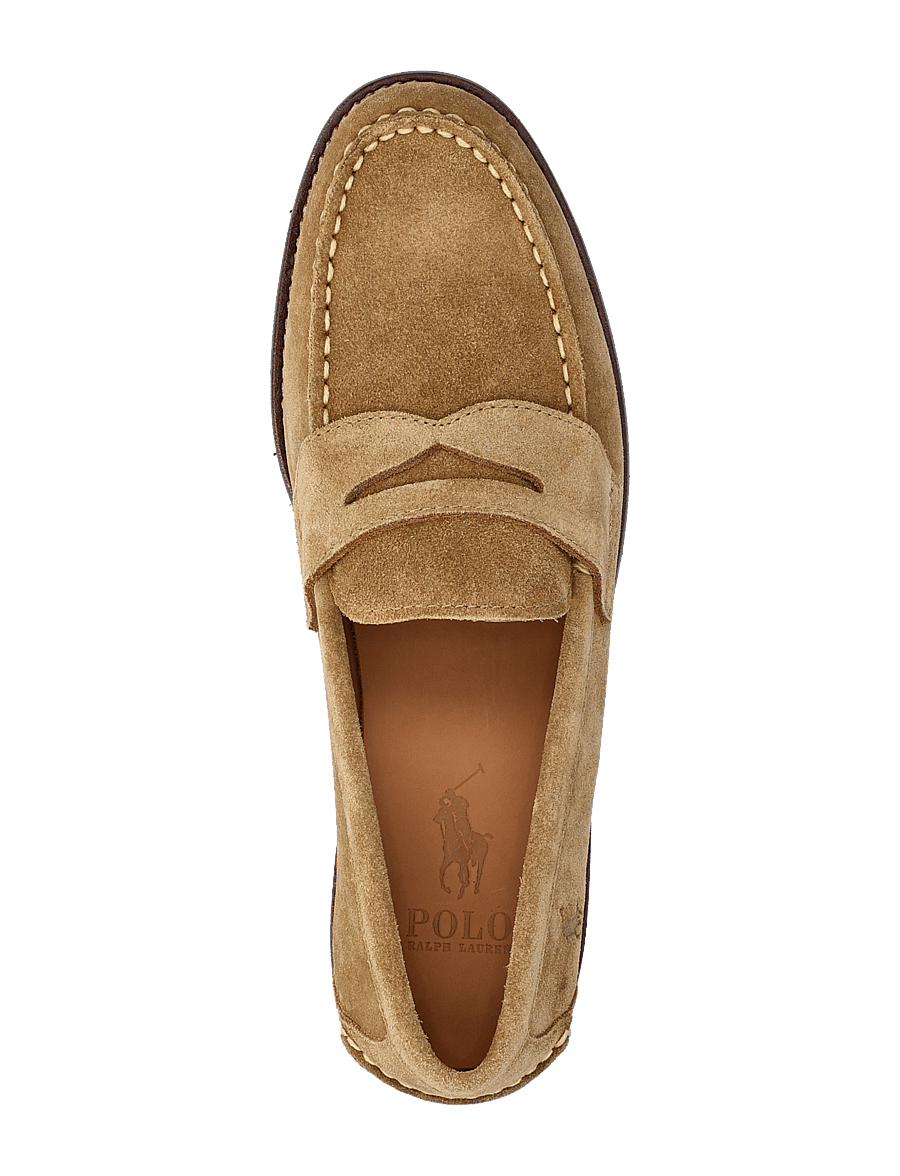 Polo Ralph Lauren - Alston Suede Penny Loafer - shop by occasion - desert tan - 3