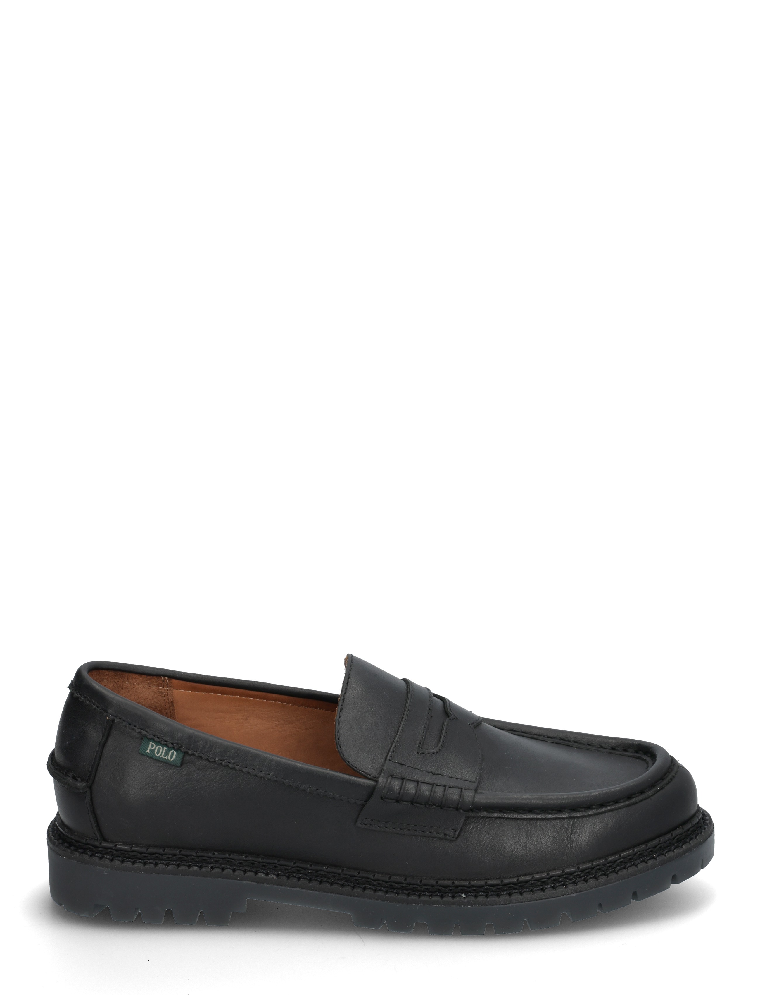 Polo Ralph Lauren - Jett Lug-Sole Leather Penny Loafer - nach anlass kaufen - black - 1