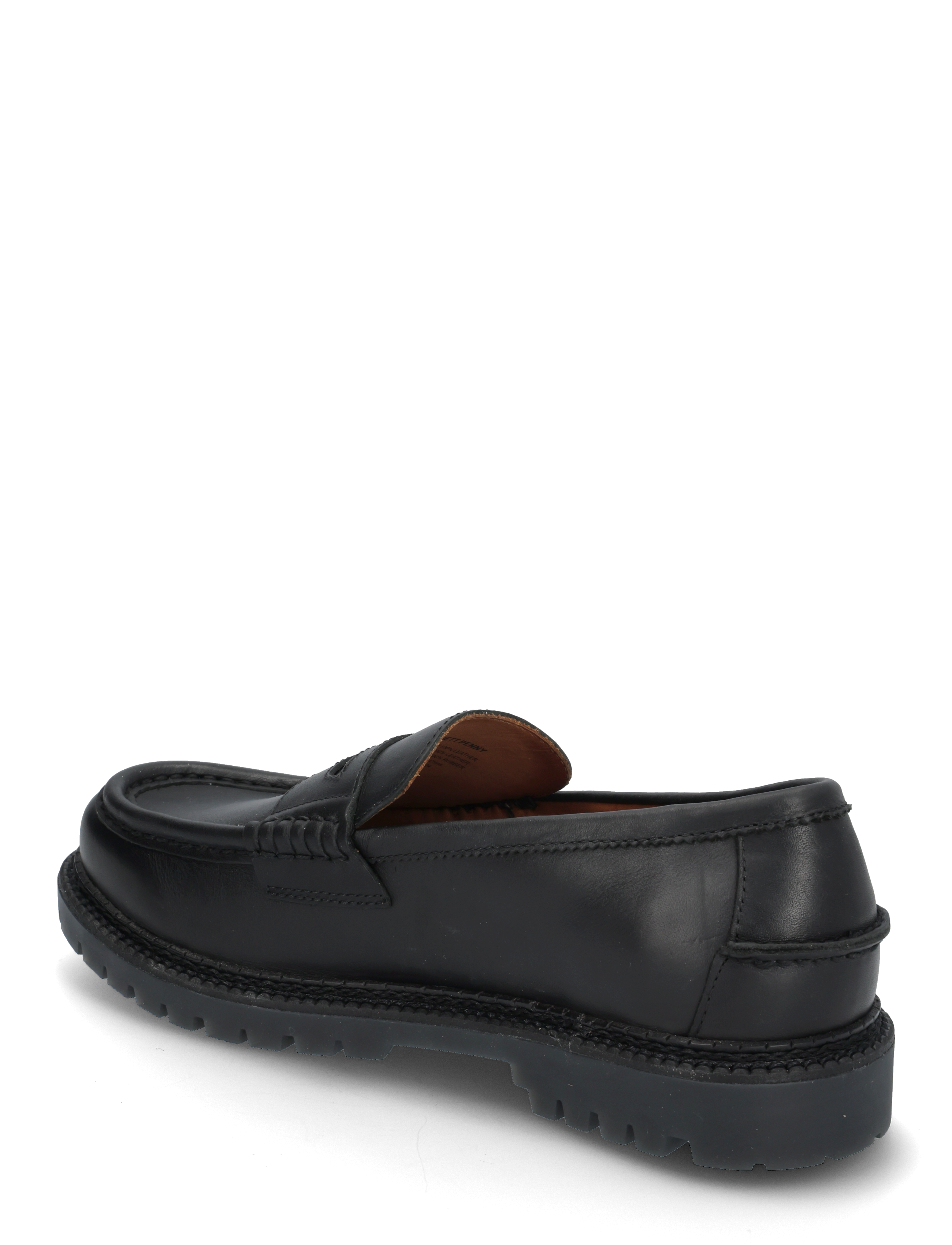 Polo Ralph Lauren - Jett Lug-Sole Leather Penny Loafer - shoppa efter tillfälle - black - 2