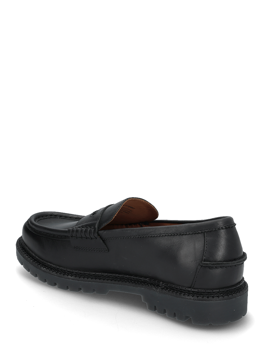 Polo Ralph Lauren - Jett Lug-Sole Leather Penny Loafer - nach anlass kaufen - black - 2