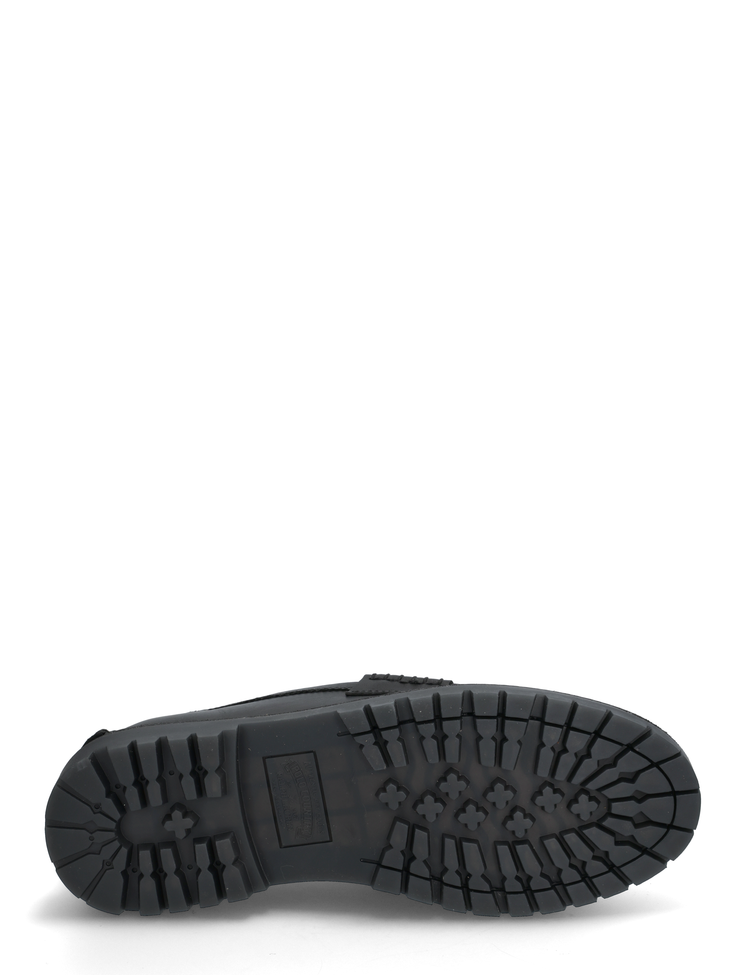 Polo Ralph Lauren - Jett Lug-Sole Leather Penny Loafer - shoppa efter tillfälle - black - 4