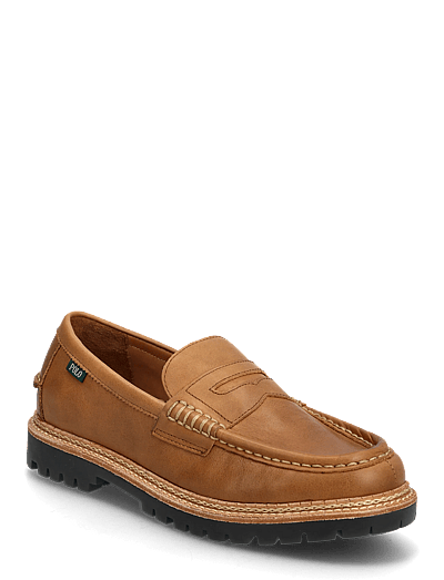 Jett Lug-Sole Leather Penny Loafer - Loafers