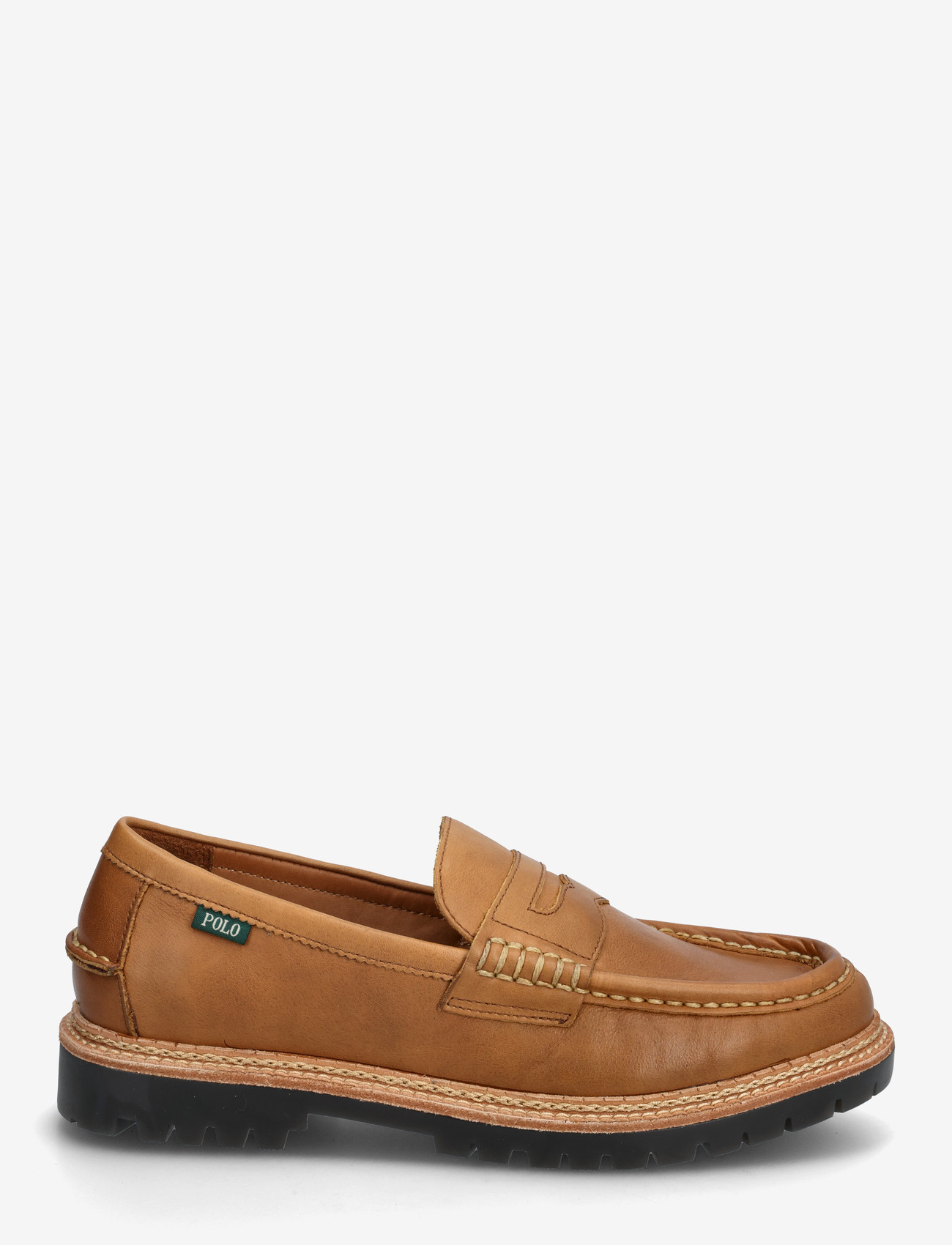 Polo Ralph Lauren - Jett Lug-Sole Leather Penny Loafer - osta olukorra järgi - polo tan - 1