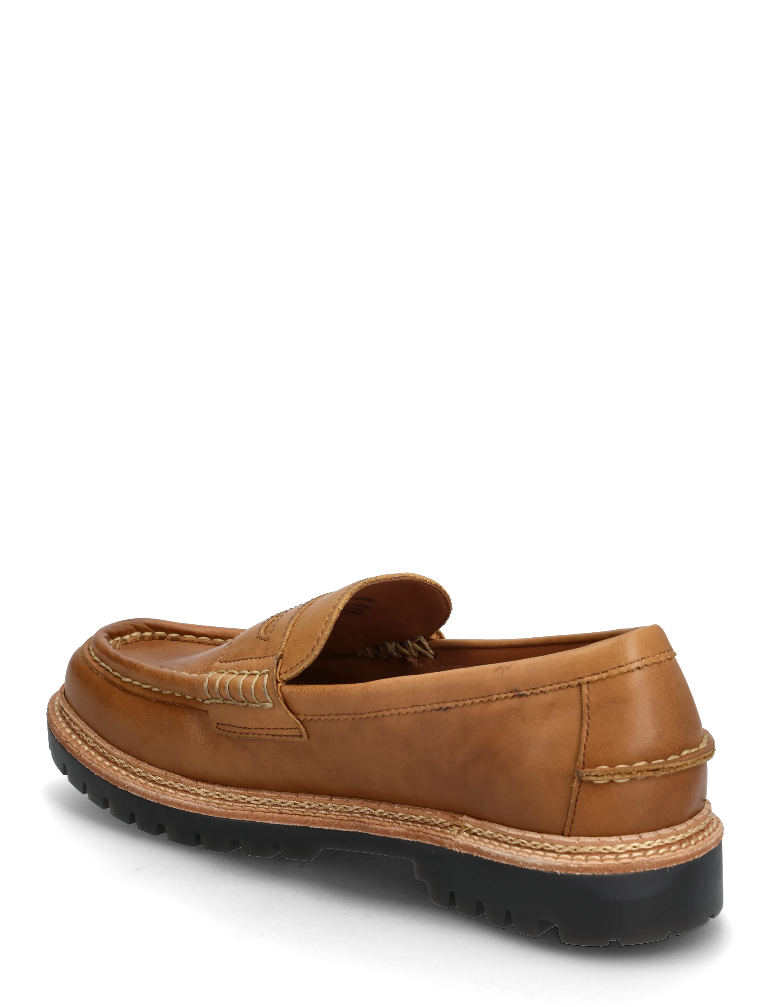 Polo Ralph Lauren - Jett Lug-Sole Leather Penny Loafer - achetez selon l'occasion - polo tan - 2
