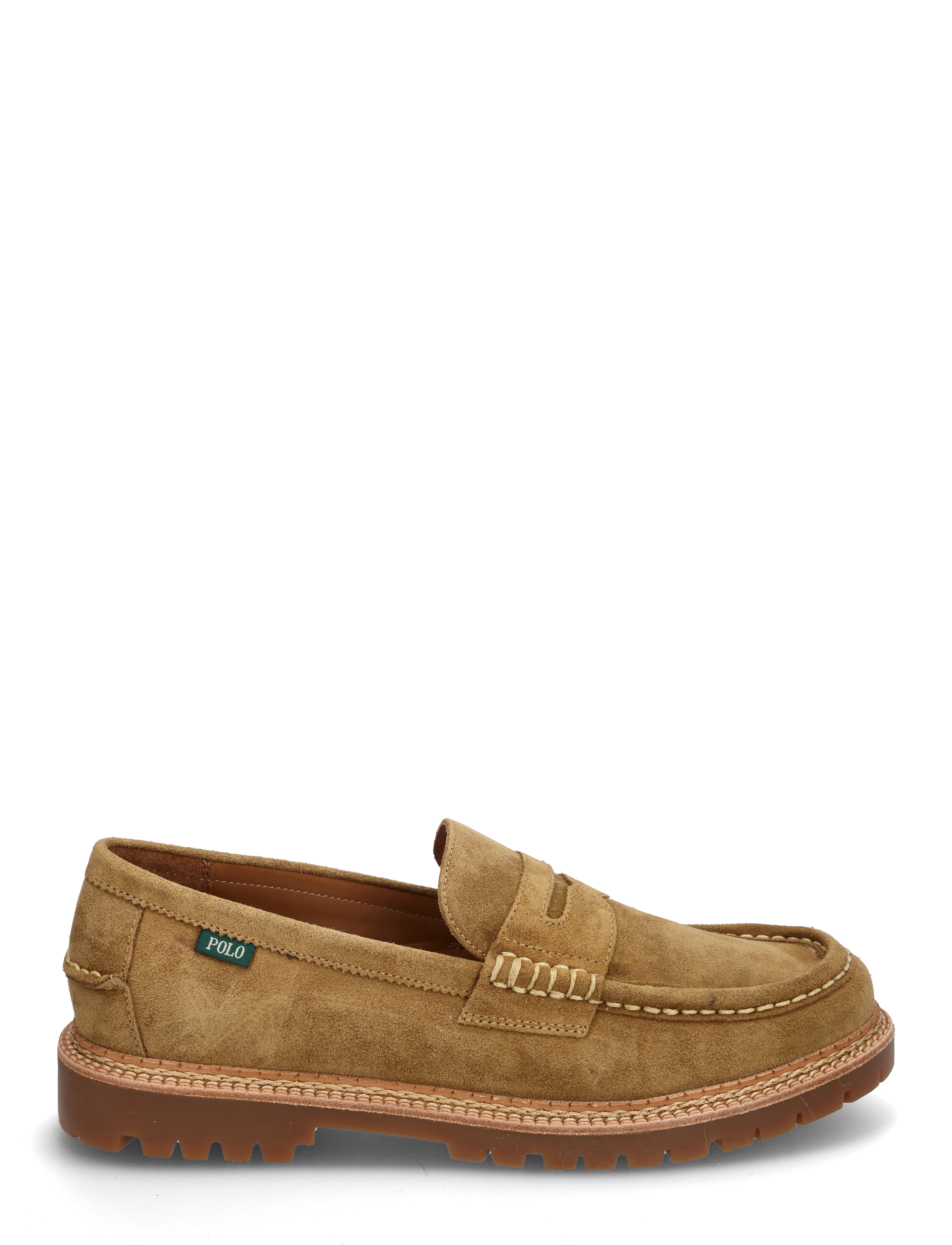 Jett Lug-Sole Suede Penny Loafer 2