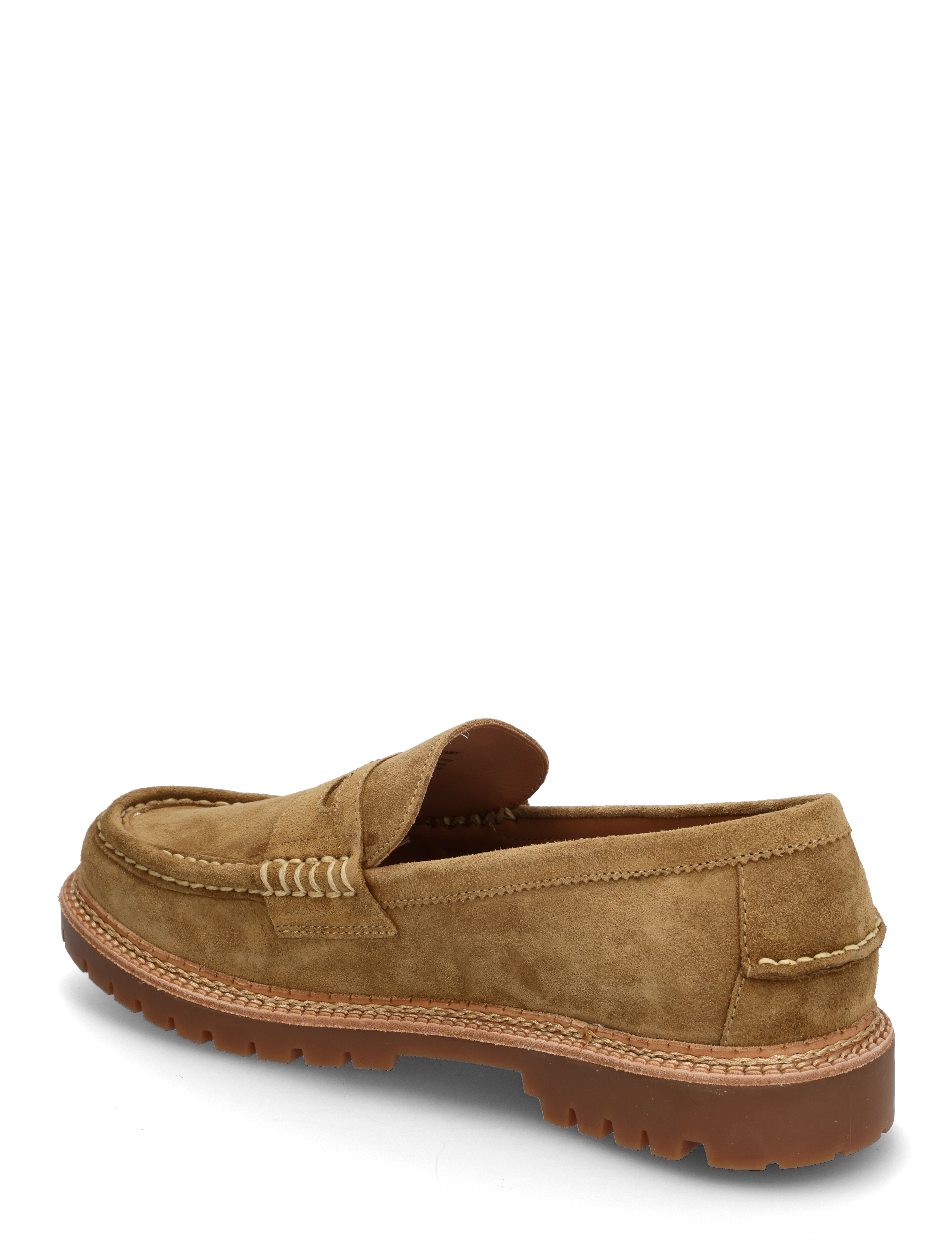 Jett Lug-Sole Suede Penny Loafer 3