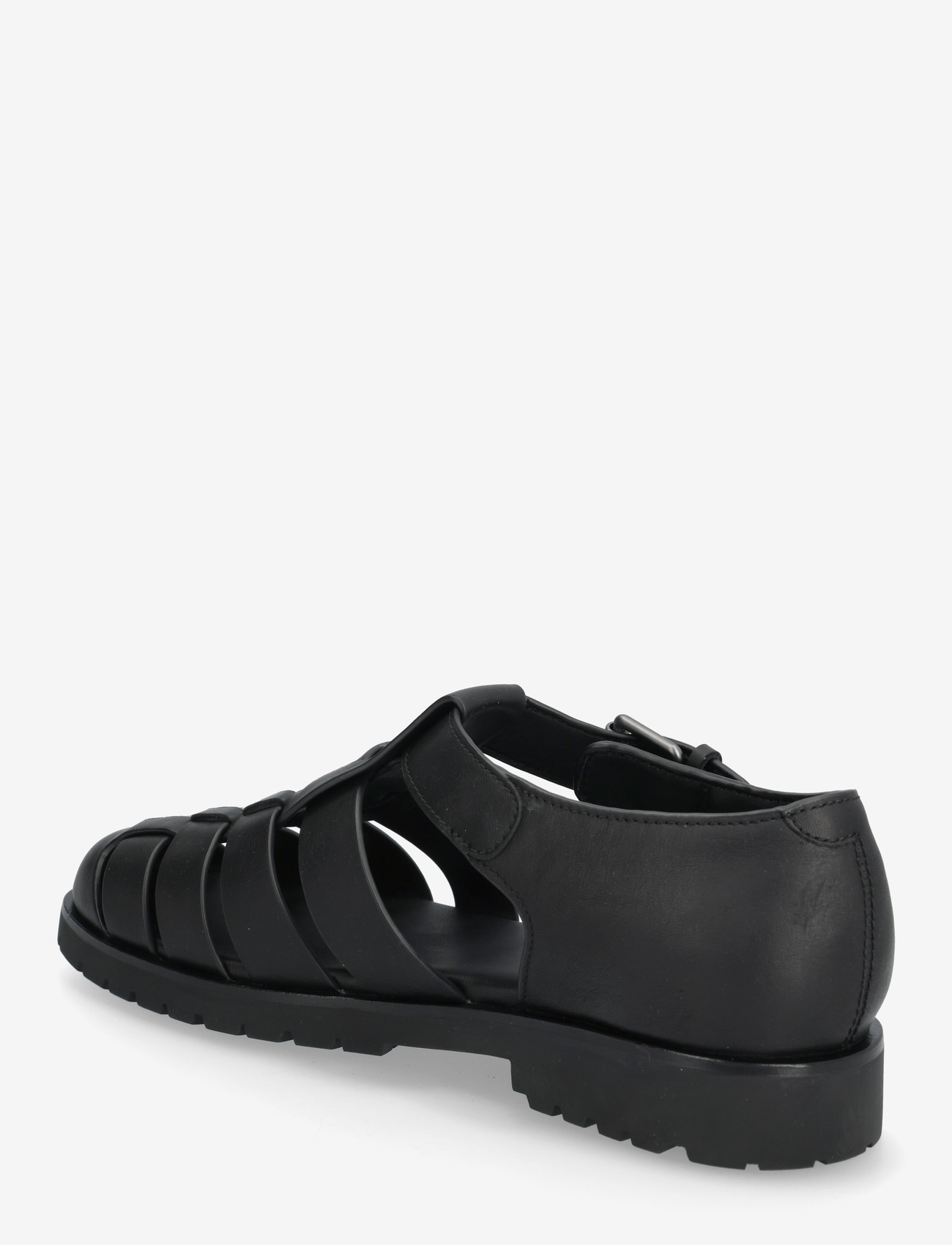 Polo Ralph Lauren - LEATHER-FINN LUG-SN-FSA - atostogų būtiniausi - black - 2
