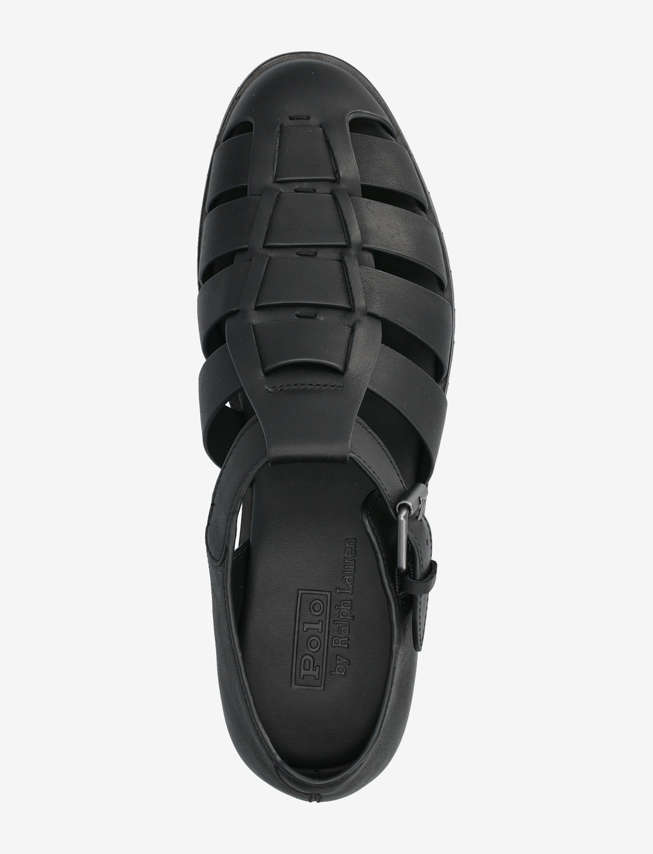 Polo Ralph Lauren - LEATHER-FINN LUG-SN-FSA - atostogų būtiniausi - black - 3