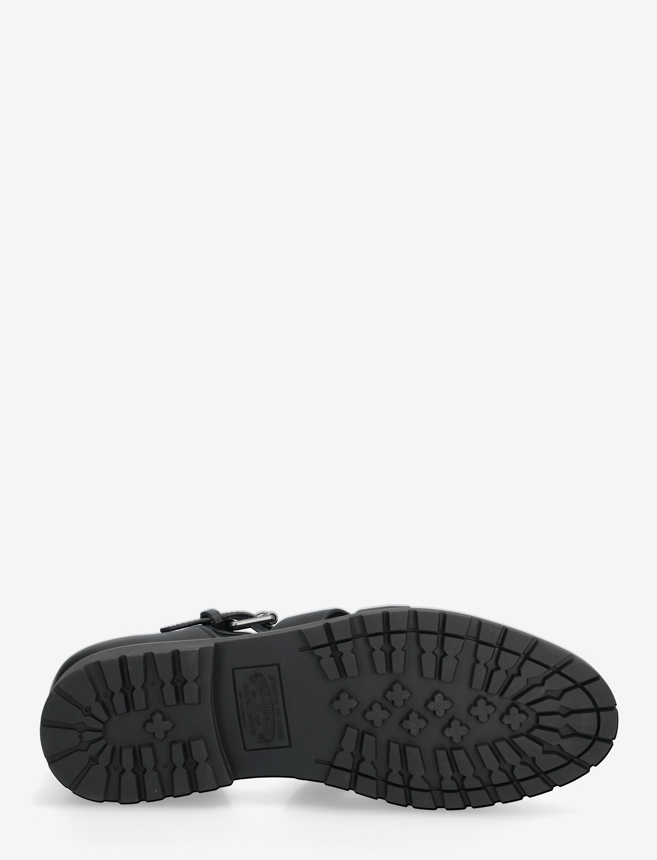 Polo Ralph Lauren - LEATHER-FINN LUG-SN-FSA - atostogų būtiniausi - black - 4