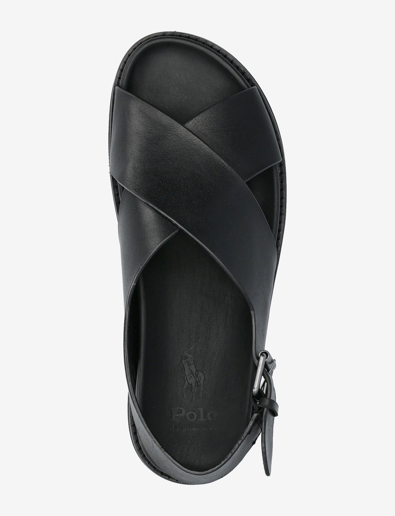Polo Ralph Lauren - Zane Leather Sandal - shoppa efter tillfälle - black - 3
