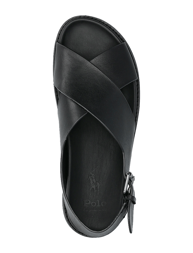 Polo Ralph Lauren - Zane Leather Sandal - urlaubsfavoriten - black - 3