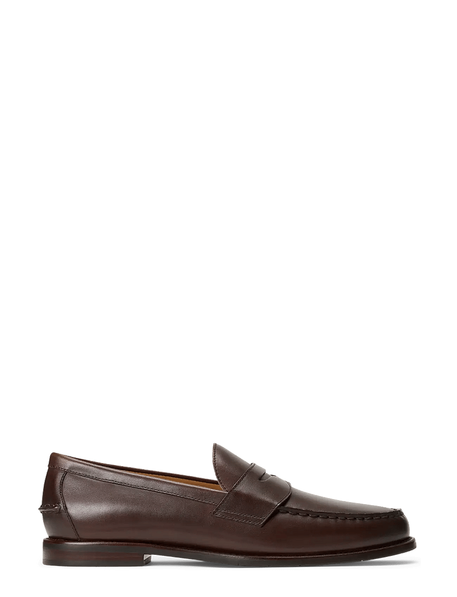 Polo Ralph Lauren - DRESS CALF-ALSTON PENNY-CS-LFR - shoppa efter tillfälle - dark brown - 0
