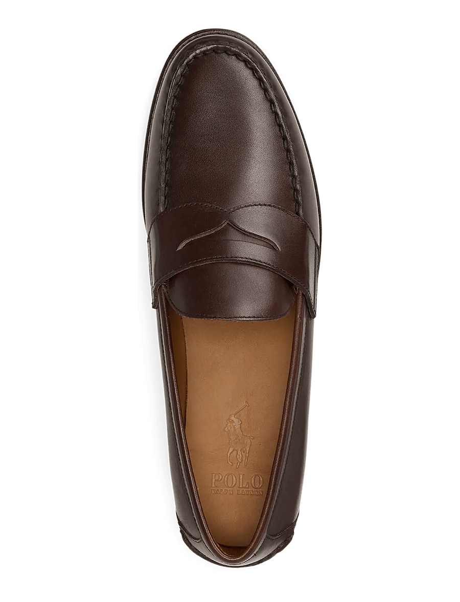 Polo Ralph Lauren - DRESS CALF-ALSTON PENNY-CS-LFR - shoppa efter tillfälle - dark brown - 2