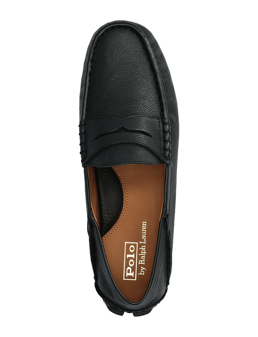 Polo Ralph Lauren - Anders Leather Driver - nach anlass kaufen - black - 3