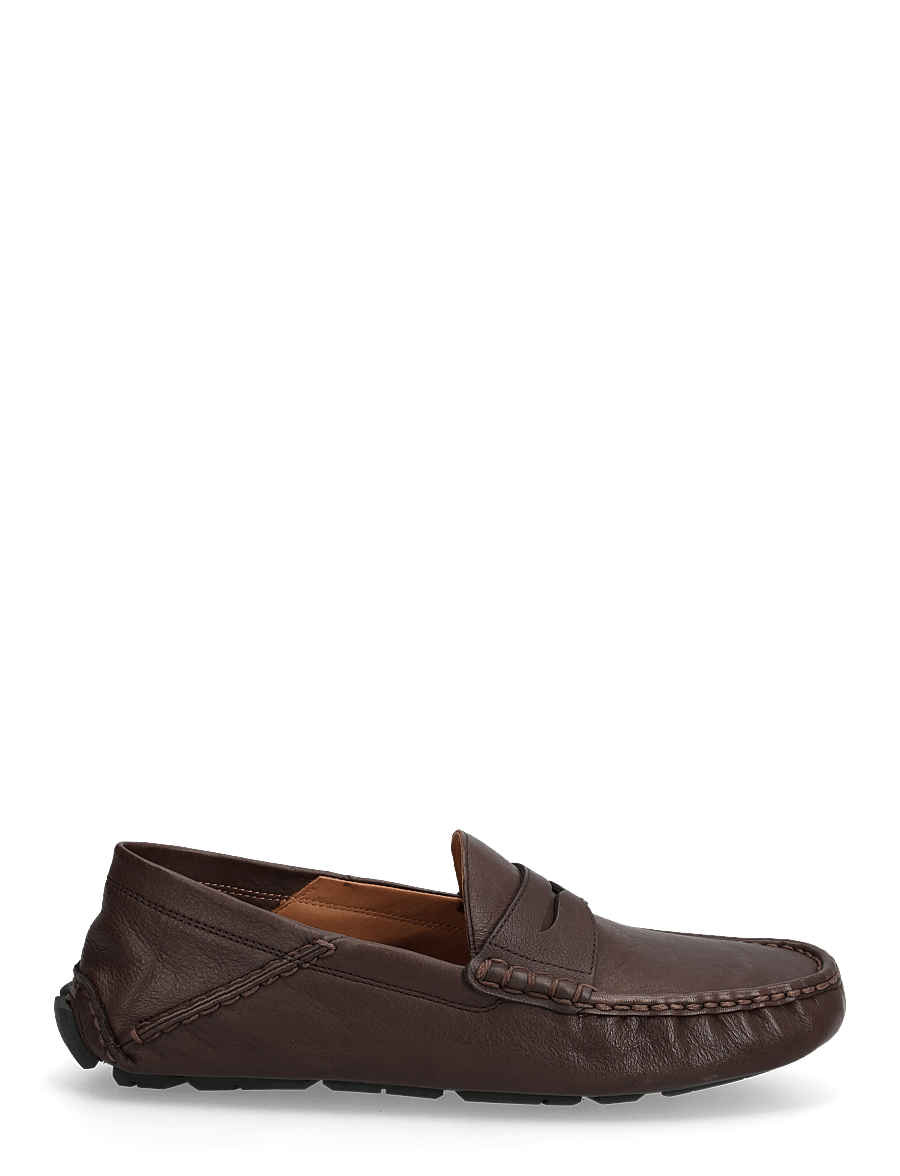 Polo Ralph Lauren - Anders Leather Driver - shoppa efter tillfälle - dark brown - 1