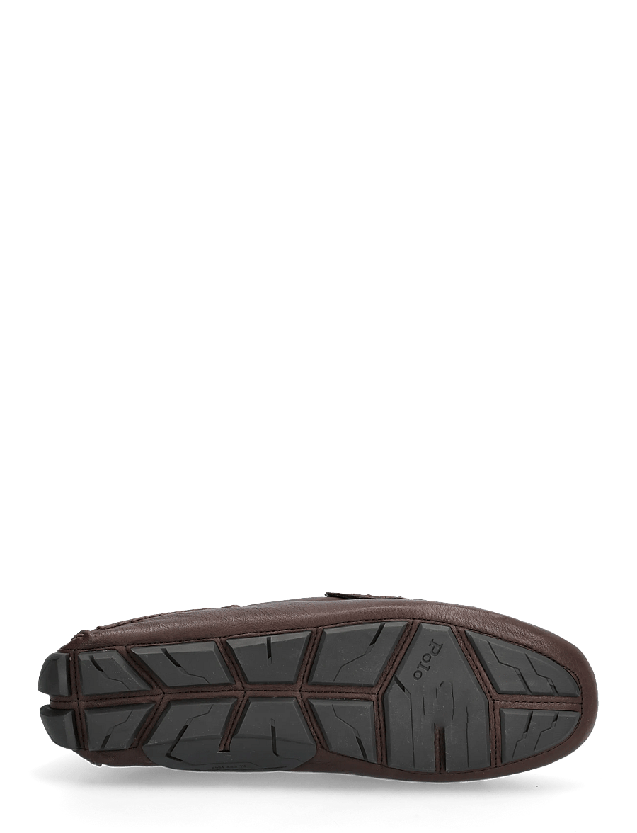 Polo Ralph Lauren - Anders Leather Driver - shoppa efter tillfälle - dark brown - 4