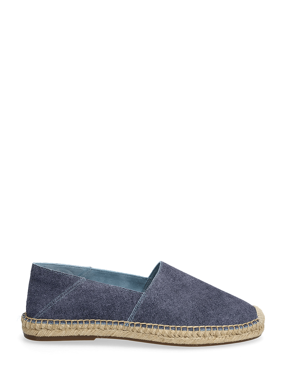 Polo Ralph Lauren - Cevio Leather Espadrille - jalgatorgatavad tossud - blue - 1