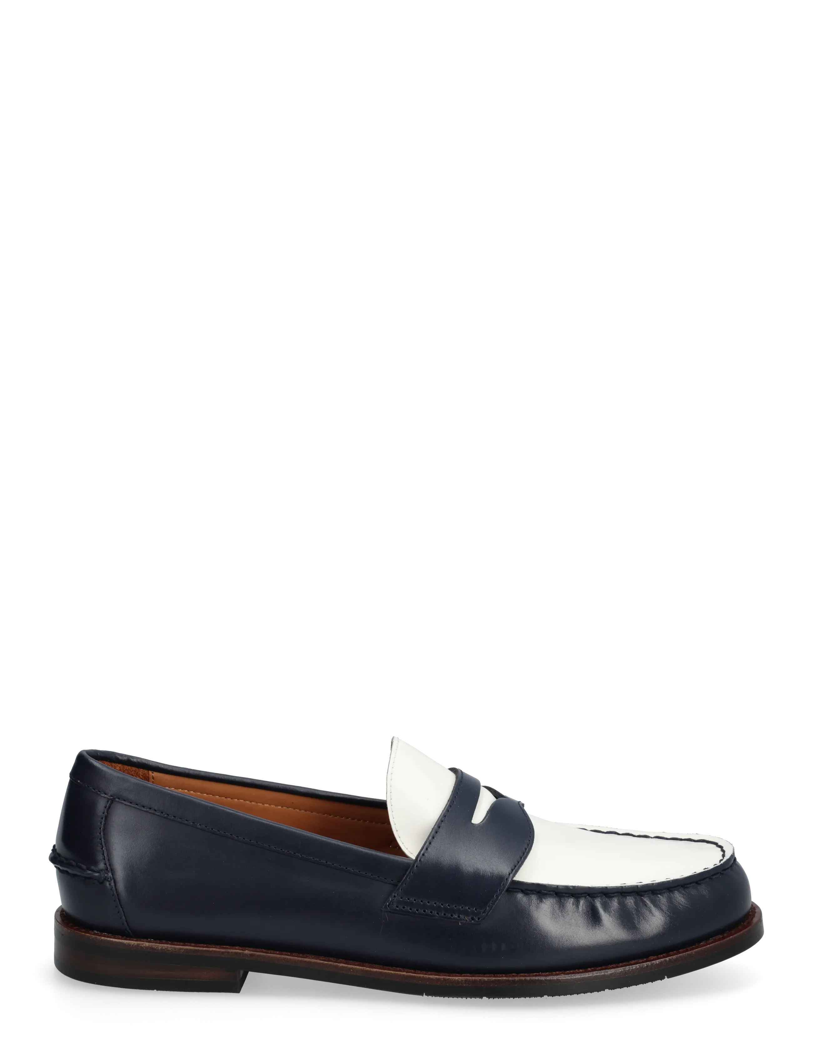 Polo Ralph Lauren - LEATHER-ALSTON PENNY-CS-LFR - verslaðu eftir tilefni - navy/deckwash whi - 1