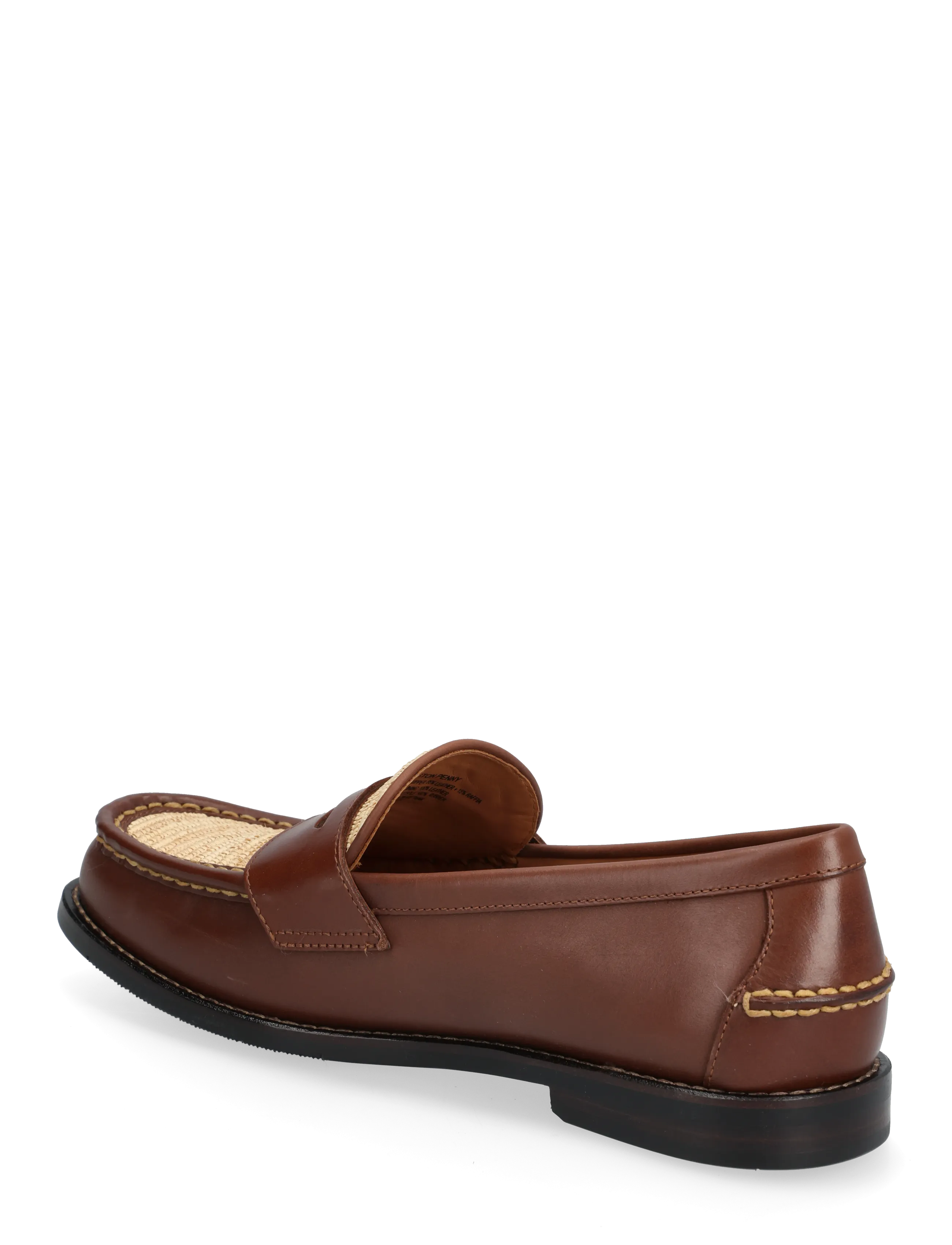 Polo Ralph Lauren - LEATHER/RAFFIA-ALSTON PENNY-CS-LFR - shop efter anledning - polo tan - 1