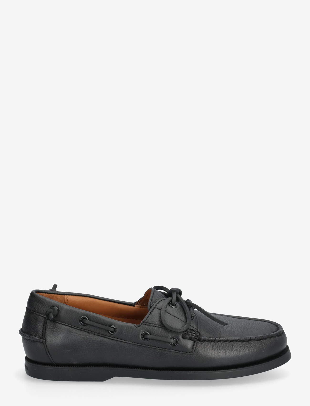 Polo Ralph Lauren - LEATHER-MERTON BOAT-CS-BTS - shop by occasion - triple black - 1