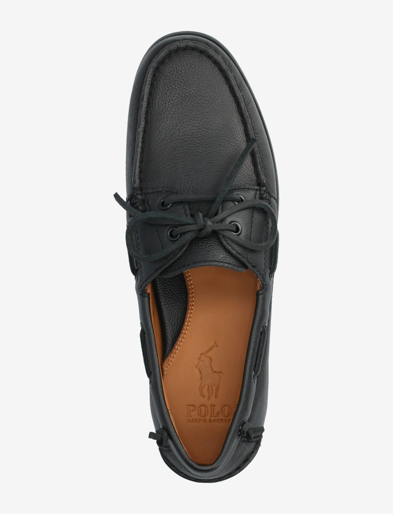 Polo Ralph Lauren - LEATHER-MERTON BOAT-CS-BTS - shop by occasion - triple black - 3
