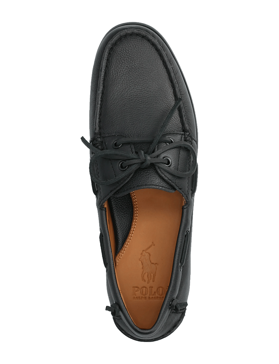 Polo Ralph Lauren - LEATHER-MERTON BOAT-CS-BTS - shop by occasion - triple black - 3