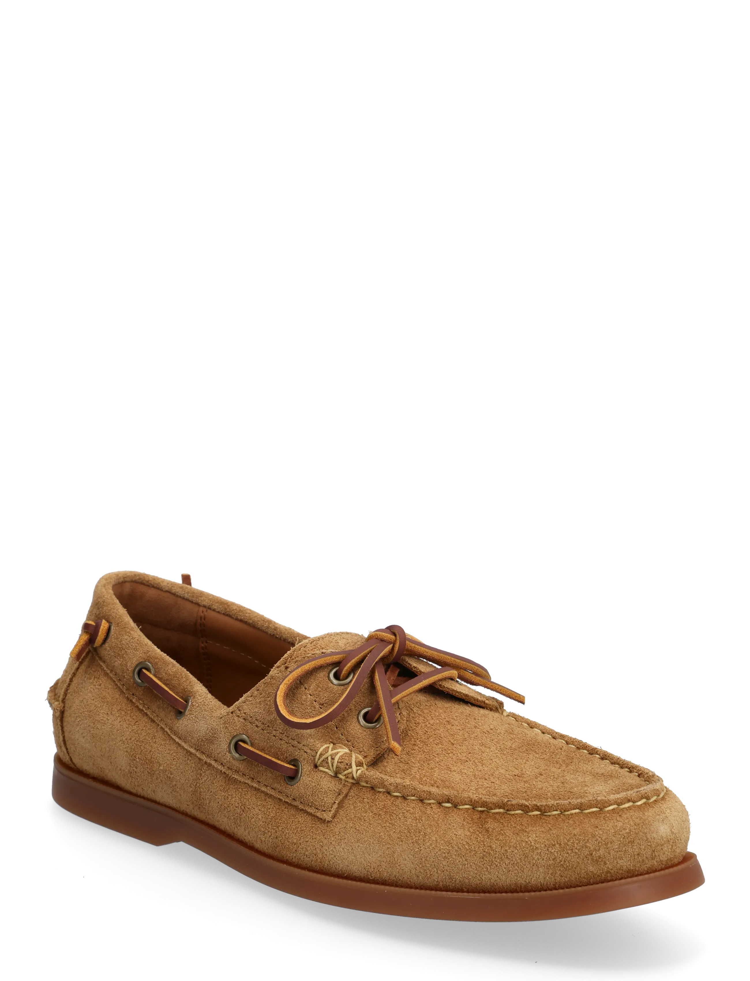 Polo Ralph Lauren Suede-Merton Boat-Cs-Bts, 46, Schuhe, Braun - Boat Männerswear