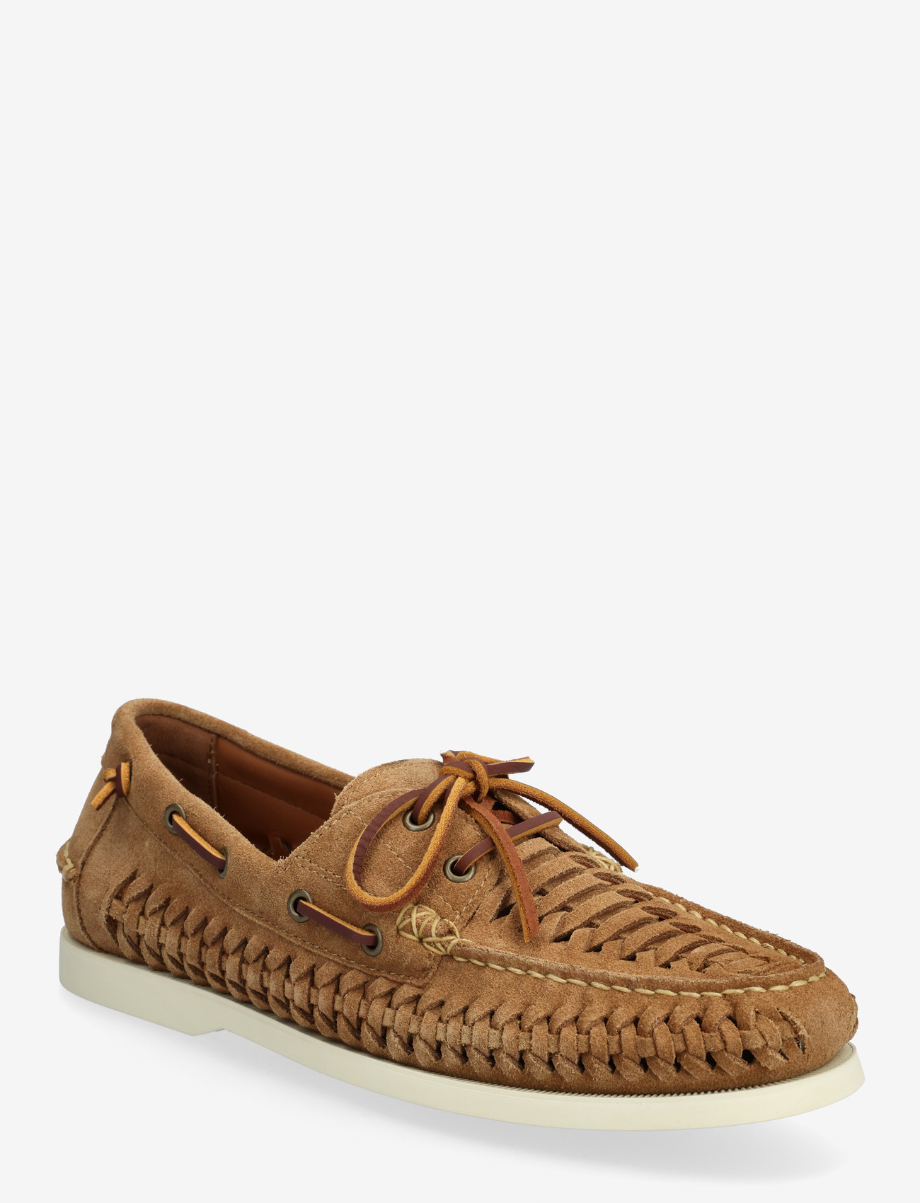 Polo Ralph Lauren - SUEDE-MERTN BT WVN-CS-BTS - prekės kiekvienai progai - desert tan - 0