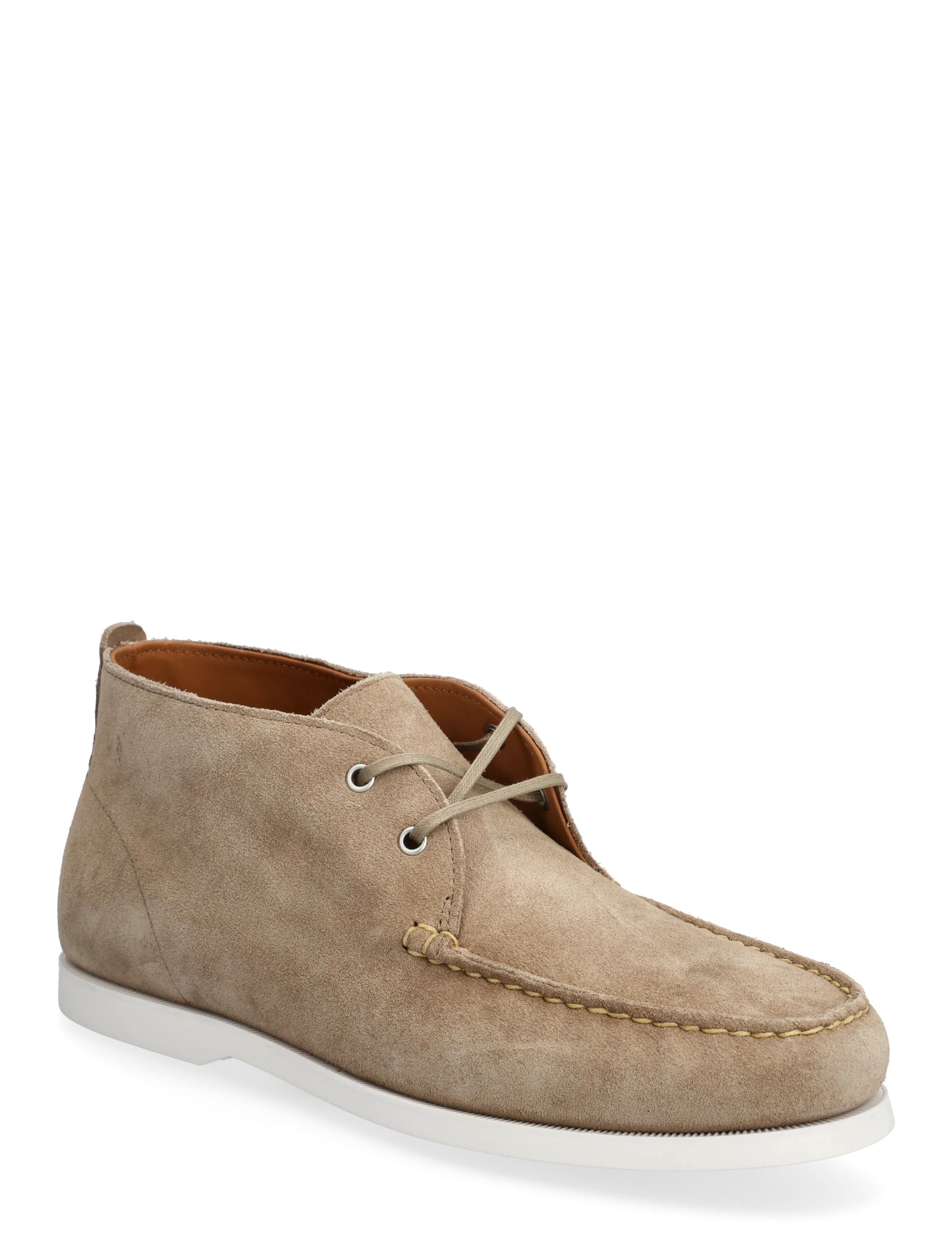 Polo Ralph Lauren Suede-Merton Chuka-Cs-Lfr, 46, Boots, Beige - Chukka Männerswear