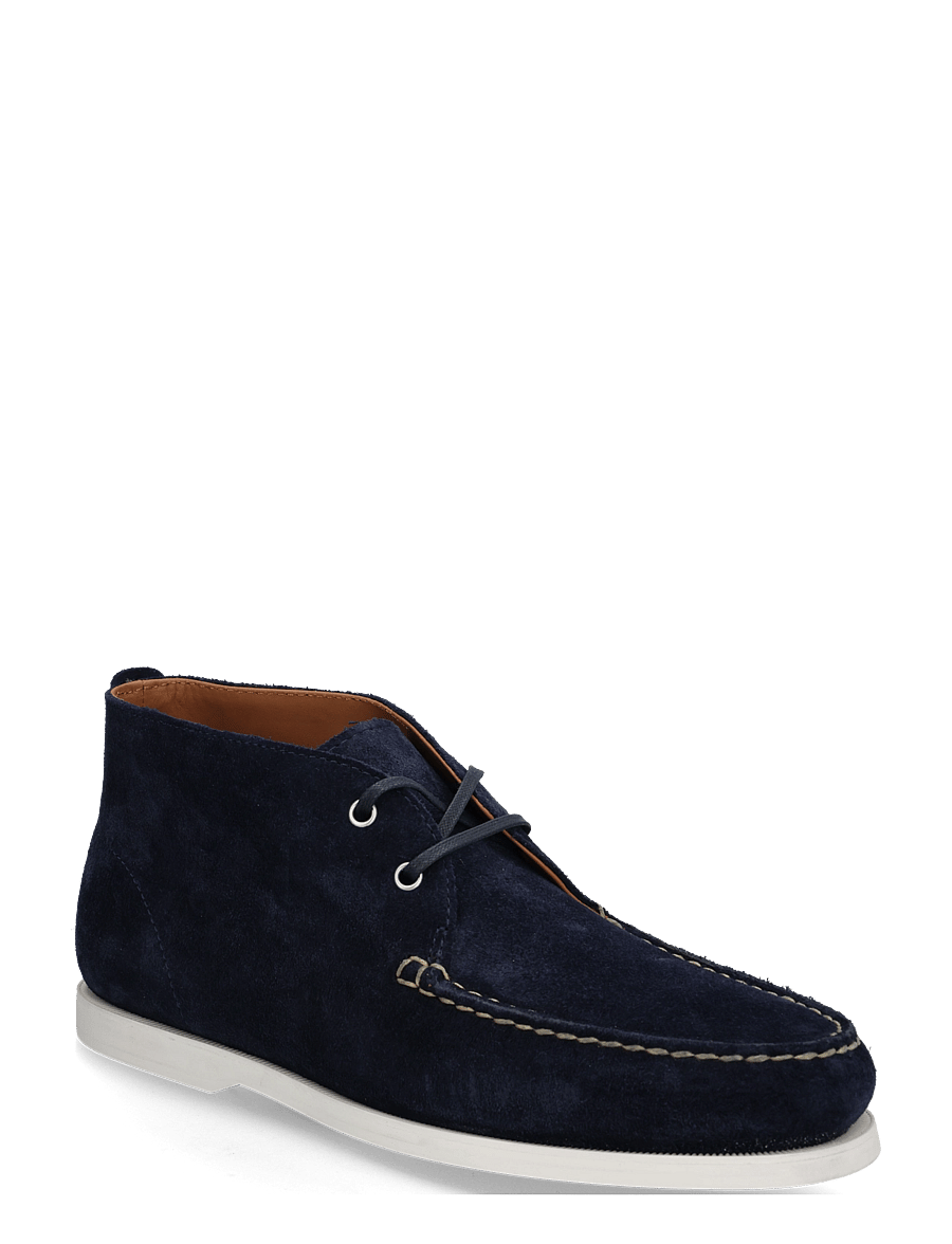 Polo Ralph Lauren - SUEDE-MERTON CHUKA-CS-LFR - chukka boots - newport navy - 0