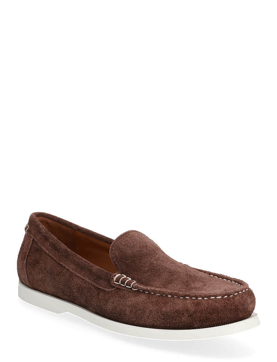 Polo Ralph Lauren - Merton Suede Venetian Loafer - nach anlass kaufen - dark brown - 0
