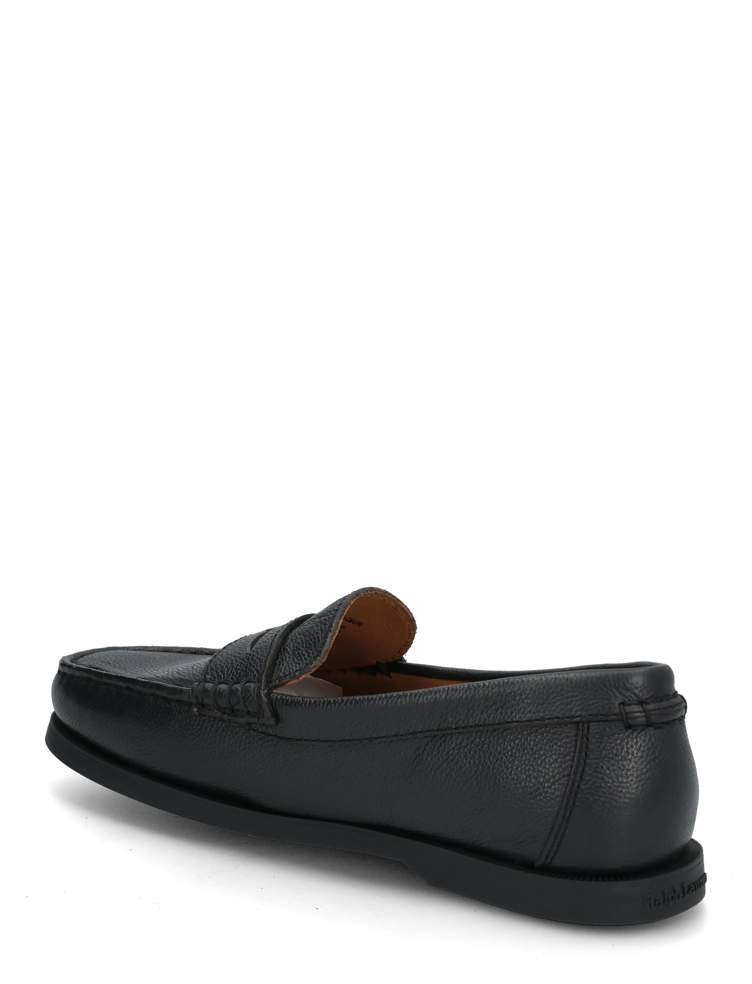 Polo Ralph Lauren - PEBBLE LEATHER-MERTON PENNY-CS-LFR - nach anlass kaufen - black - 1