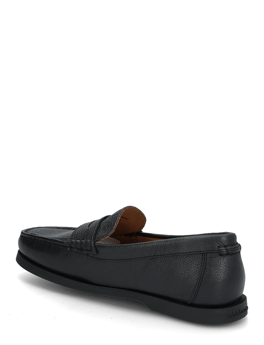 Polo Ralph Lauren - PEBBLE LEATHER-MERTON PENNY-CS-LFR - nach anlass kaufen - black - 1