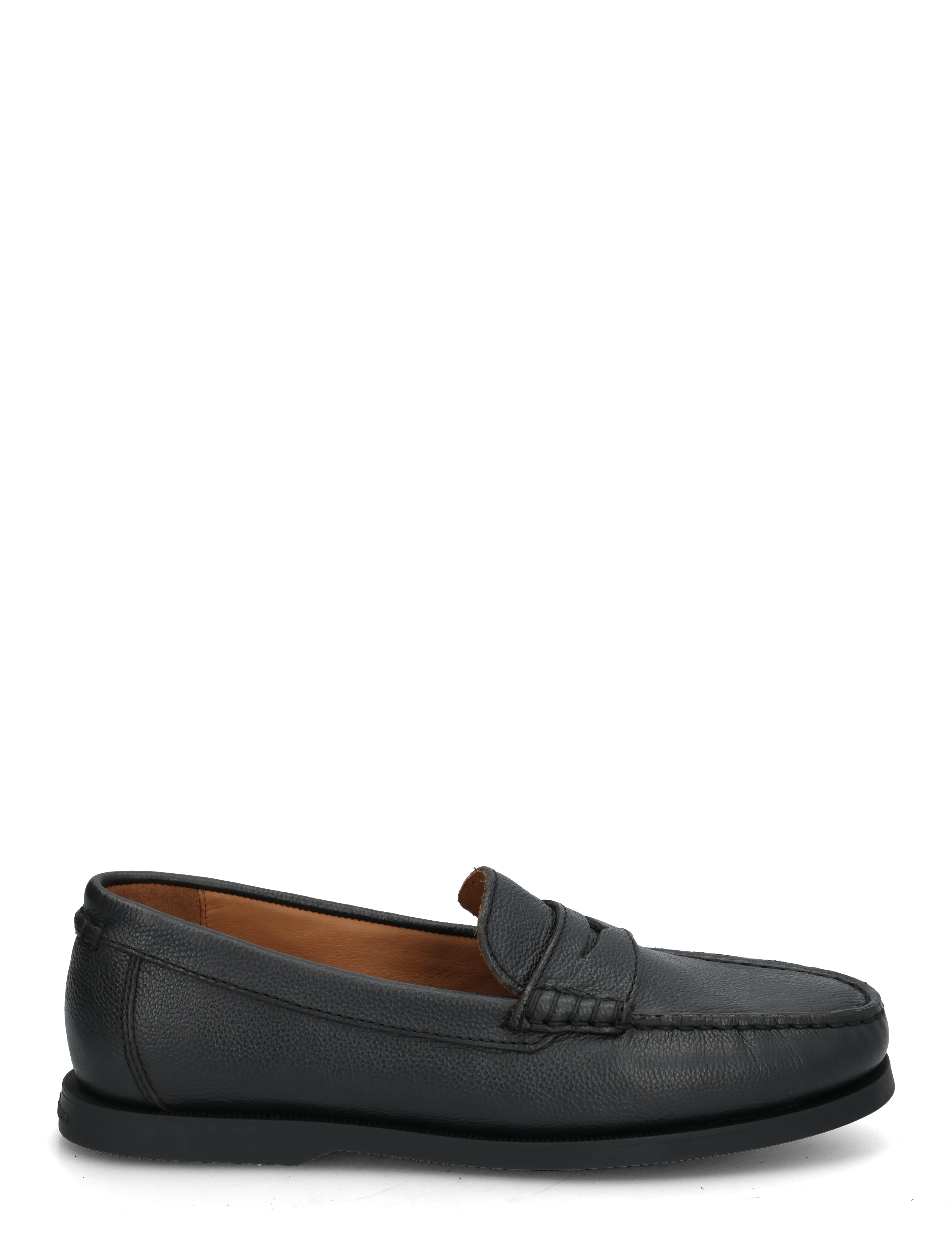 Polo Ralph Lauren - PEBBLE LEATHER-MERTON PENNY-CS-LFR - nach anlass kaufen - black - 2