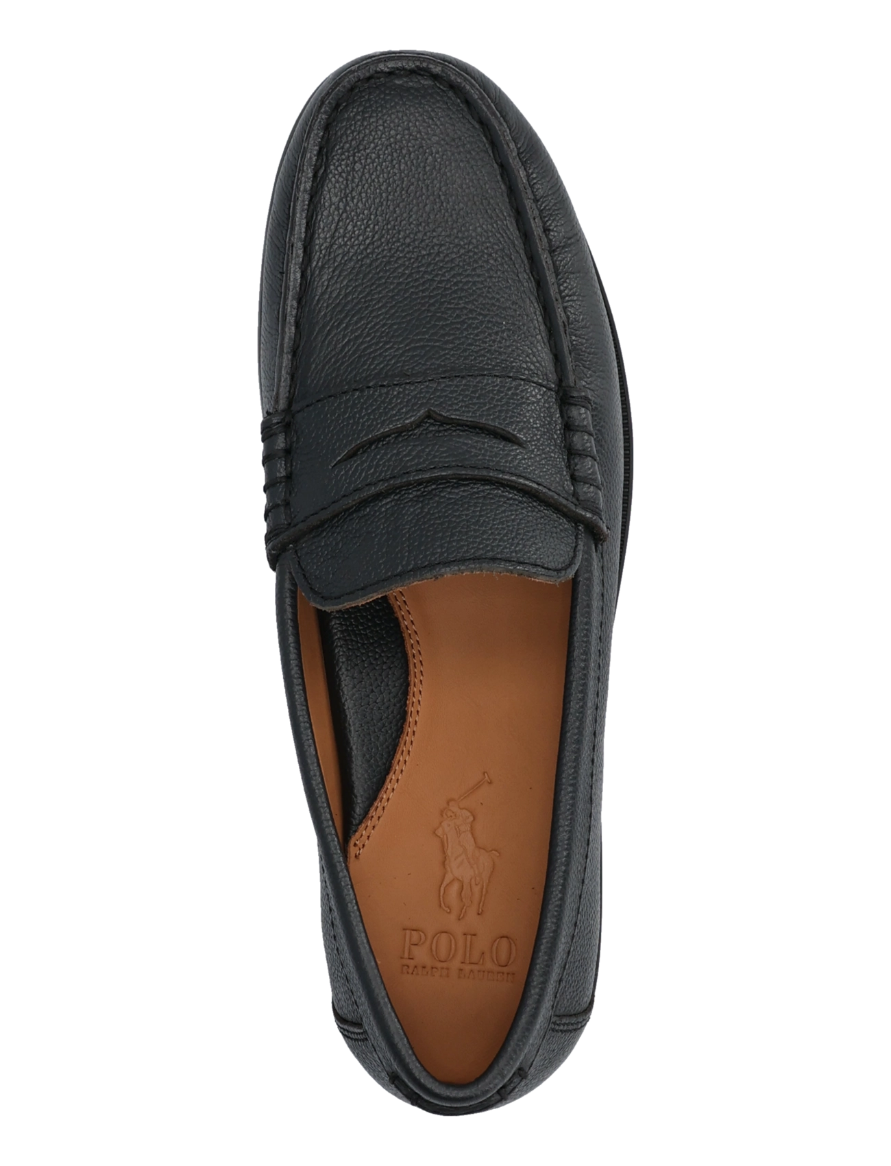 Polo Ralph Lauren - PEBBLE LEATHER-MERTON PENNY-CS-LFR - osta olukorra järgi - black - 3