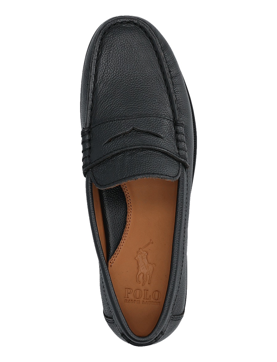 Polo Ralph Lauren - PEBBLE LEATHER-MERTON PENNY-CS-LFR - osta olukorra järgi - black - 3