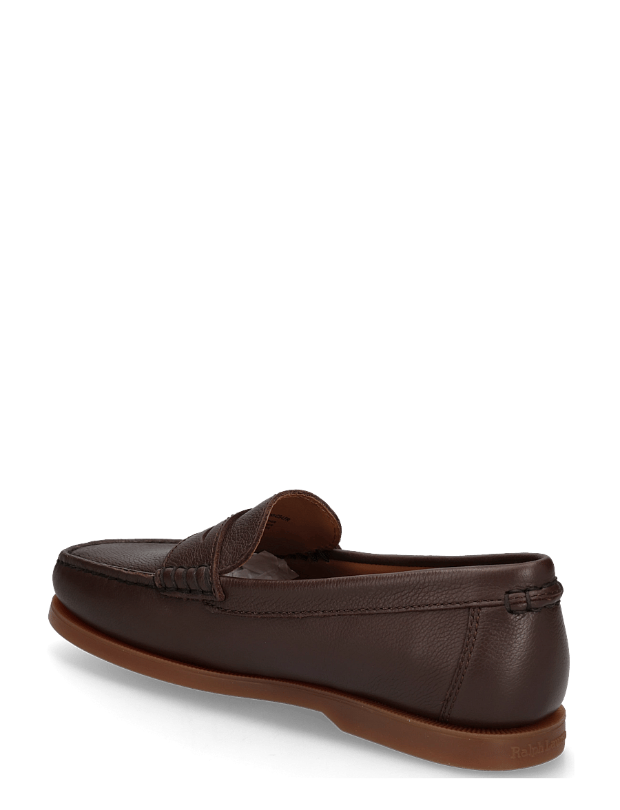 Polo Ralph Lauren - PEBBLE LEATHER-MERTON PENNY-CS-LFR - shop efter anledning - dark brown - 1