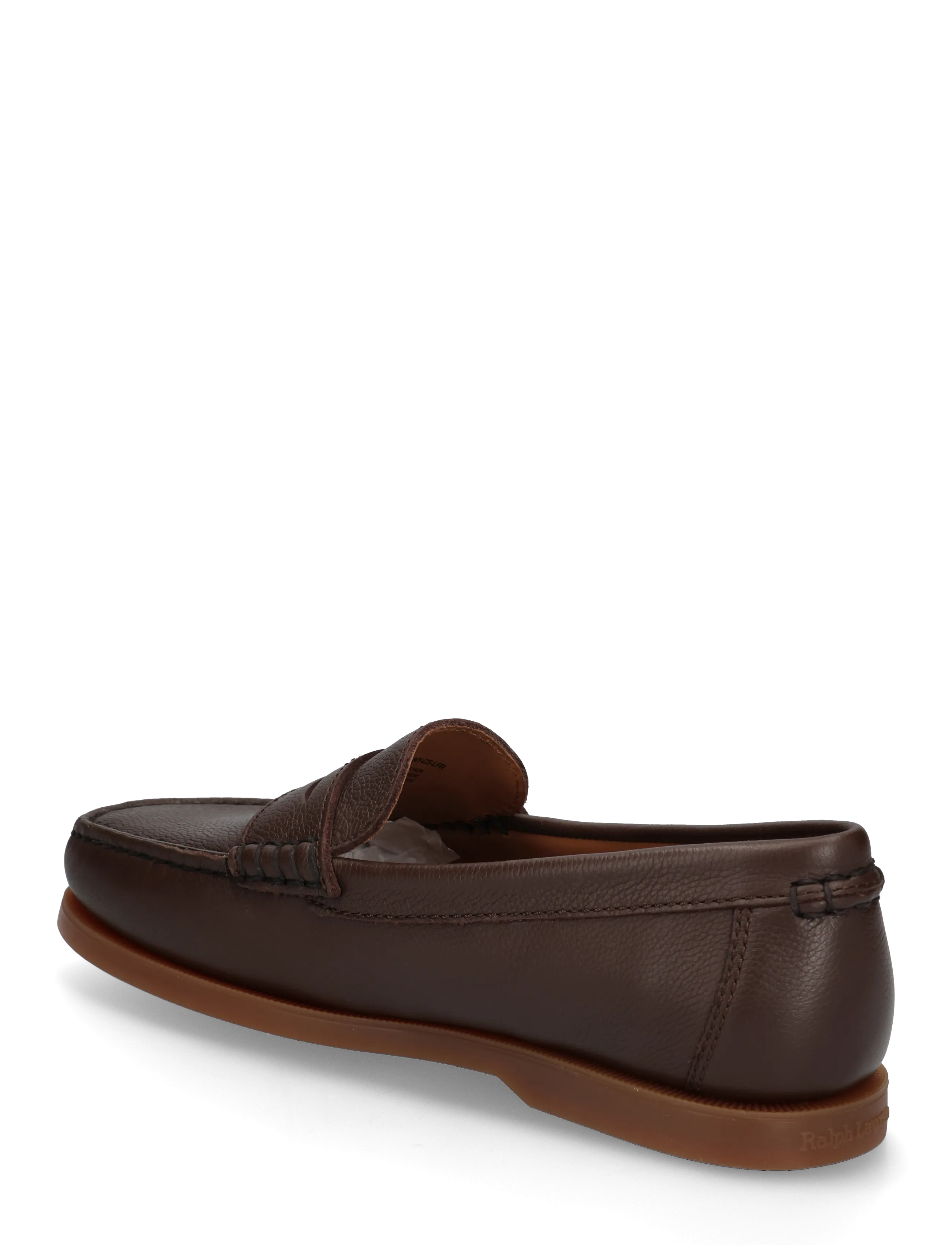 Polo Ralph Lauren - PEBBLE LEATHER-MERTON PENNY-CS-LFR - shoppa efter tillfälle - dark brown - 1
