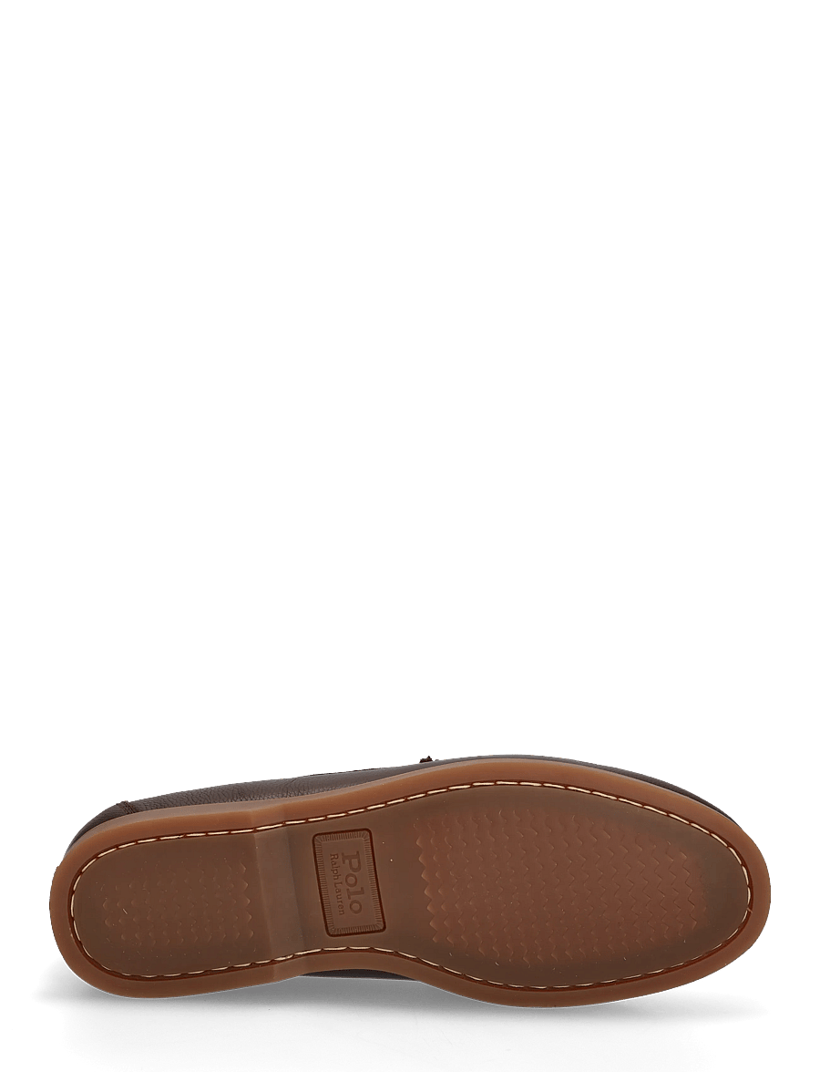 Polo Ralph Lauren - PEBBLE LEATHER-MERTON PENNY-CS-LFR - shoppa efter tillfälle - dark brown - 4