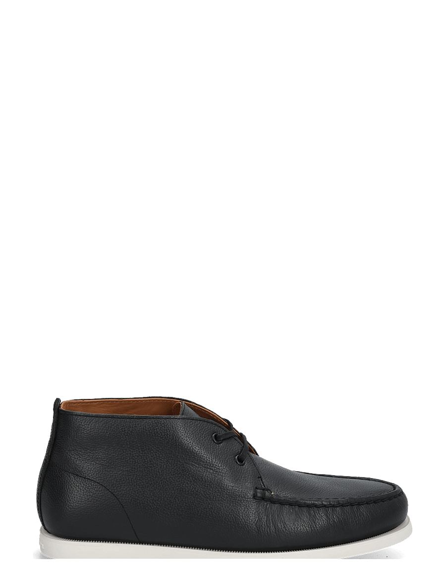 Polo Ralph Lauren - PEBBLE LEATHER-MERTON CHUKA-CS-LFR - chukka boots - black - 2