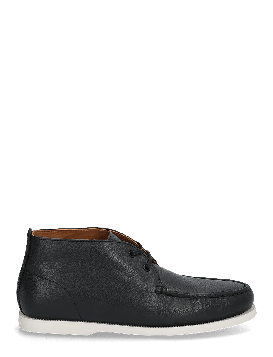 Polo Ralph Lauren - PEBBLE LEATHER-MERTON CHUKA-CS-LFR - chukka boots - black - 2