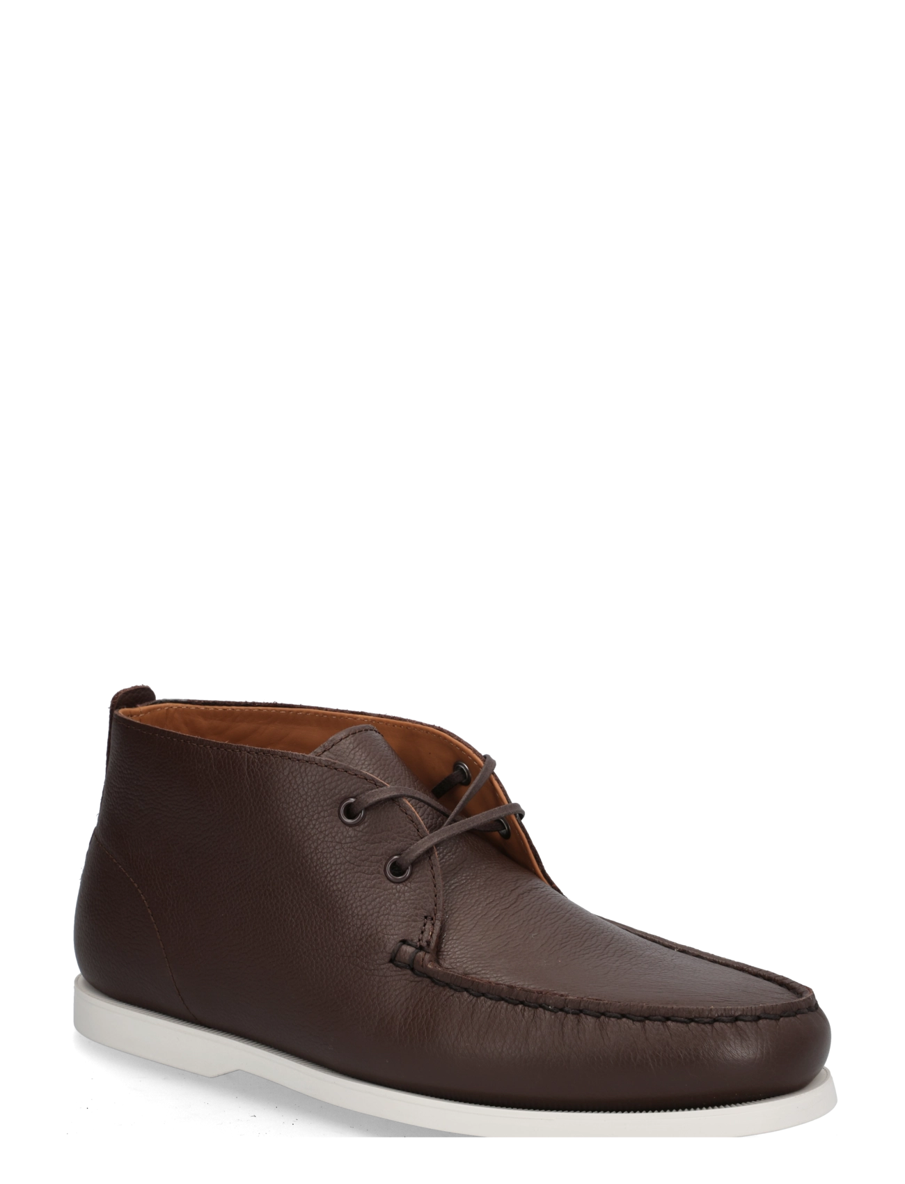 Polo Ralph Lauren PEBBLE LEATHER-MERTON CHUKA-CS-LFR - Jalanõud - DARK BROWN / brown