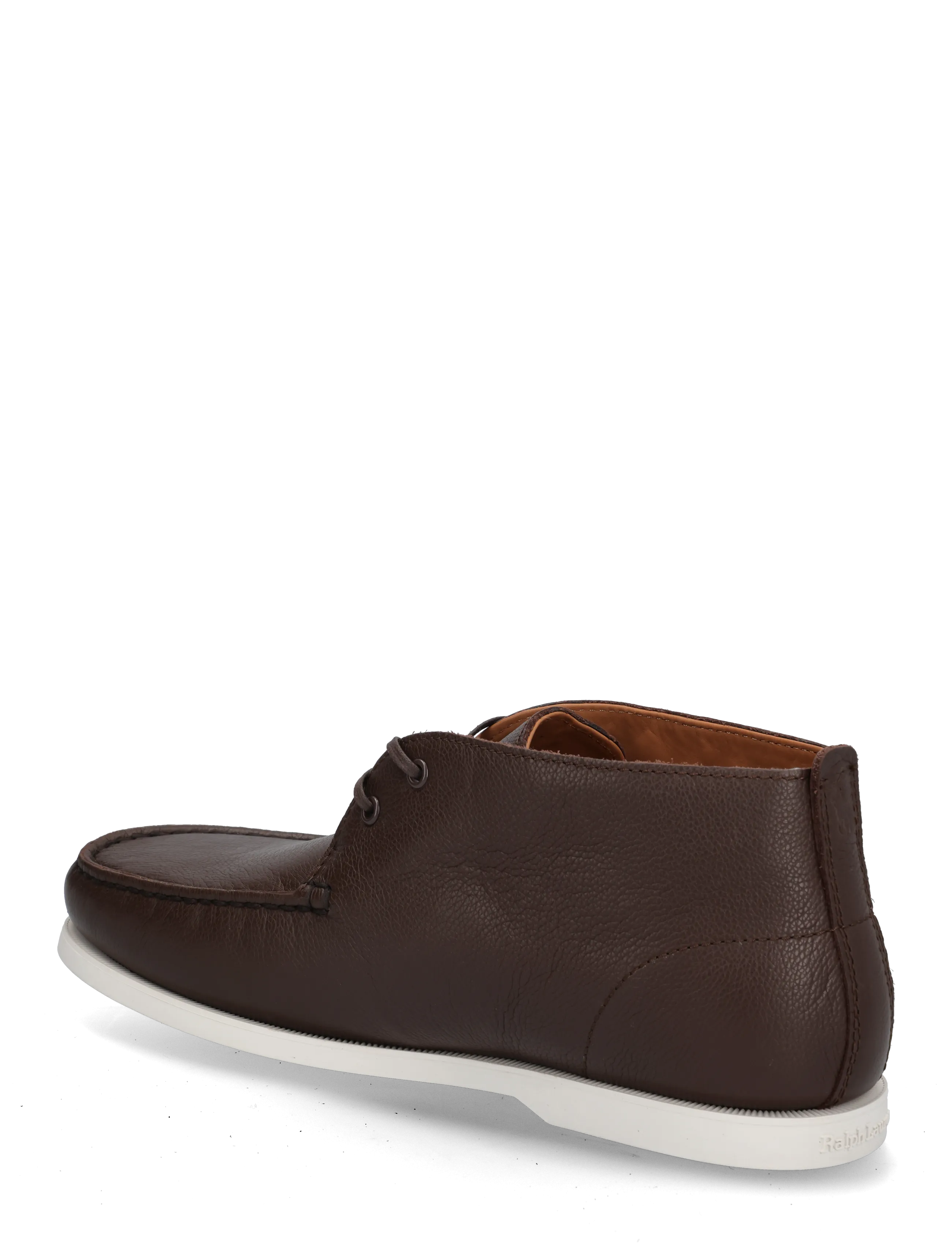 Polo Ralph Lauren - PEBBLE LEATHER-MERTON CHUKA-CS-LFR - chukka boots - dark brown - 1