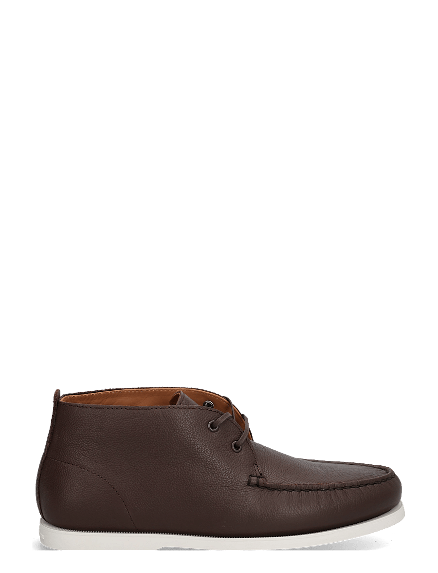 Polo Ralph Lauren - PEBBLE LEATHER-MERTON CHUKA-CS-LFR - dark brown - 2