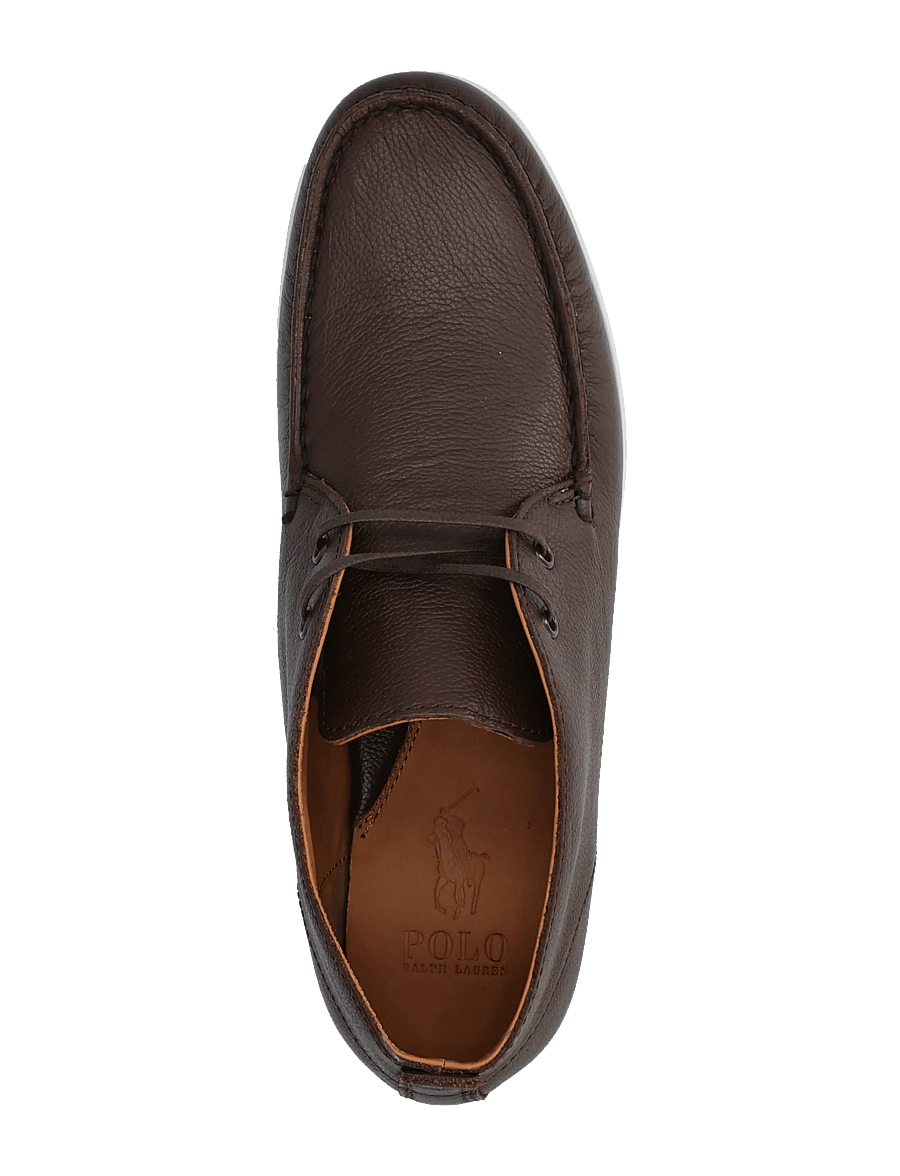 Polo Ralph Lauren - PEBBLE LEATHER-MERTON CHUKA-CS-LFR - chukka boots - dark brown - 3