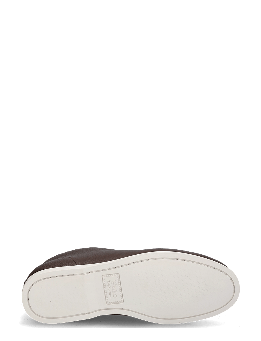 Polo Ralph Lauren - PEBBLE LEATHER-MERTON CHUKA-CS-LFR - dark brown - 4